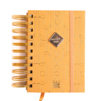Agenda Indie Mostaza Día por Página 10x15cm 2026