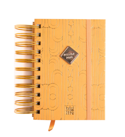 Agenda Indie Mostaza Día por Página 10x15cm 2026