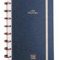 plaa Life Planner Liso Azul 15x21cm