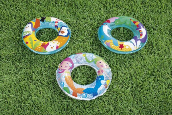 Salvavidas "Aventuras del mar" chico 51 cm-BESTWAY