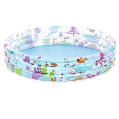 Pileta 2 aros "translucida" 61x51 cm-BESTWAY