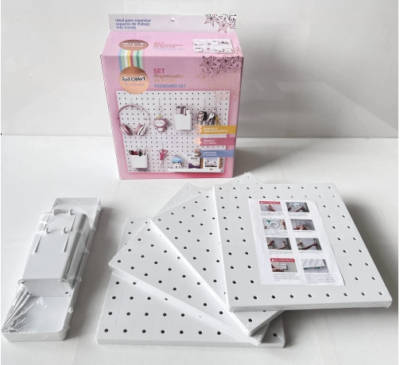 ORGANIZADOR IBICRAFT P/PARED 60*54cm + 8 ACCESORIOS