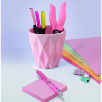 PORTA LAPIZ IBICRAFT ROSA PASTEL