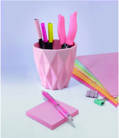 PORTA LAPIZ IBICRAFT ROSA PASTEL