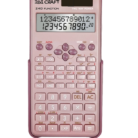 IBICRAFT CALCULADORA CIENTIFICA 82MS ROSA