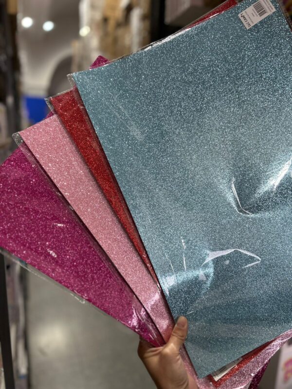 Cartulina Glitter Ibi Craft