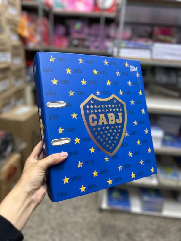 Bibliorato Boca Juniors Big Pocket A4
