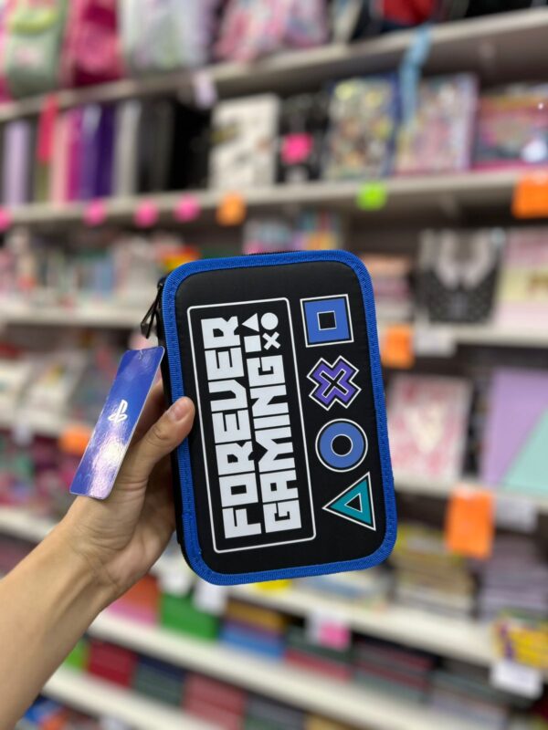 Cartuchera 2 PISOS "Playstation"-MOOVING