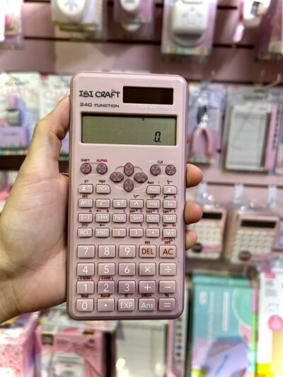 IBICRAFT CALCULADORA CIENTIFICA 82MS ROSA