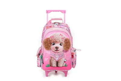Mochila "Poodle" Carro 16''-CHIMOLA