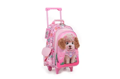 Mochila "Poodle" Carro 16''-CHIMOLA