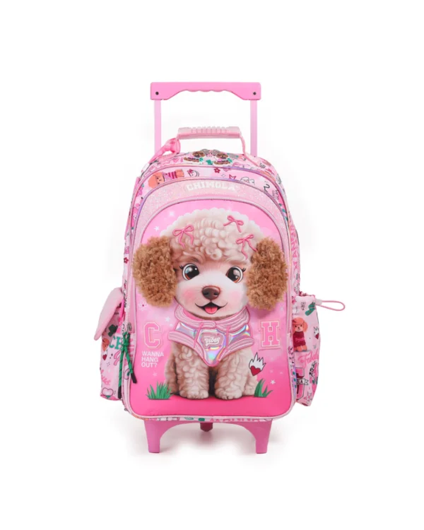 Mochila "Poodle" Carro 18''-CHIMOLA