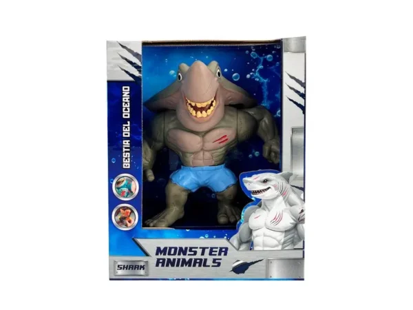 Tiburon monster con luz y sonido