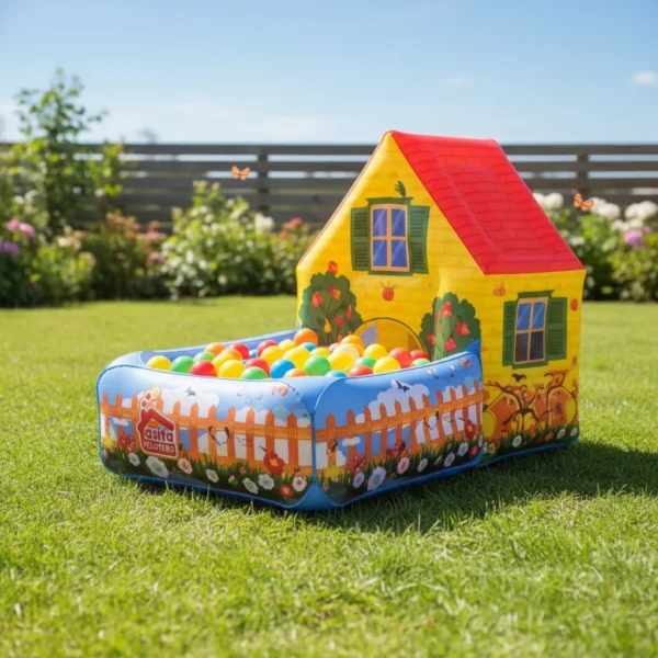 Casita pelotero 2 en 1-FAYDI