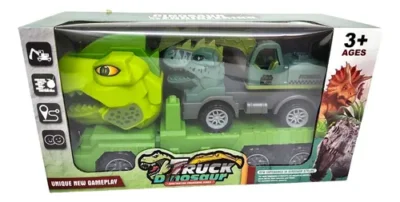 Camión transportador Dino a fricción