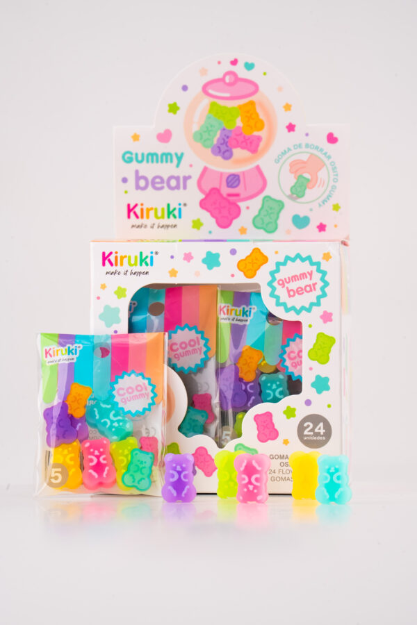Goma de borrar Yummy Bear-KIRUKI