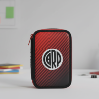 Cartuchera "River Plate" 2 pisos-MOOVING