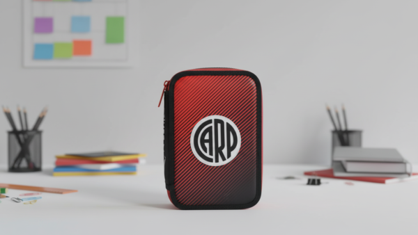 Cartuchera "River Plate" 2 pisos-MOOVING