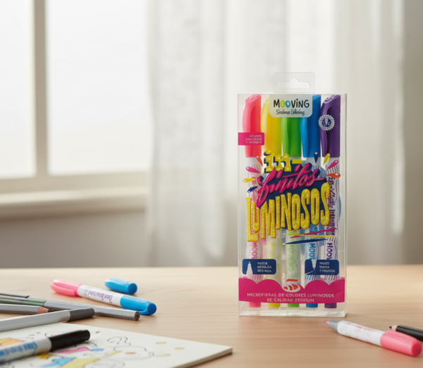 Microfibras Luminosas x5-MOOVING