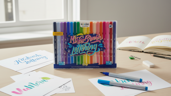 Marcadores doble punta pincel x20-MOOVING