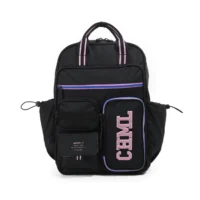 Mochila "University" Black Espalda 17''-CHIMOLA