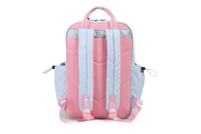 Mochila "University" Light Blue Espalda 17''-CHIMOLA