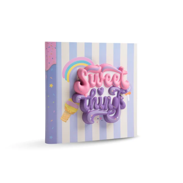 Carpeta 3x40 Squishy "Sweet"-BIGLIFE
