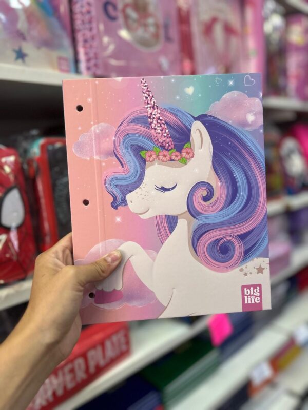 Carpeta N°3 "Unicornio"-BIGLIFE