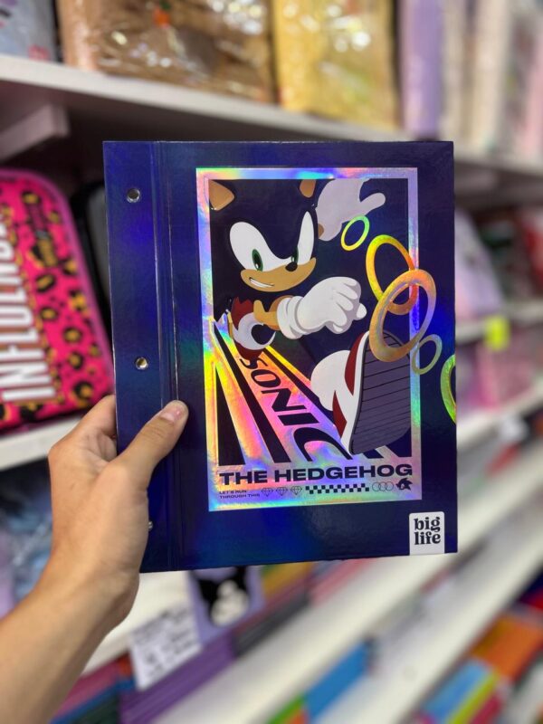 Carpeta N°3 "Sonic"-BIGLIFE