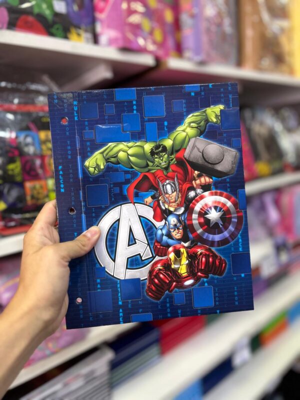 Carpeta N°3 "Advengers"-BIGLIFE