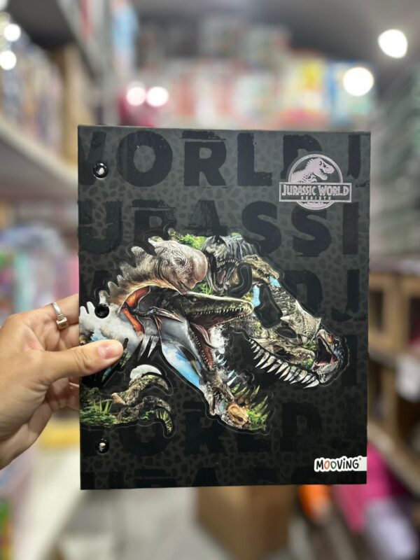 Carpeta N3 JURASSIC WORLD MOOVING