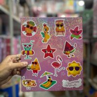 Carpeta N3 SUMMER con glitter