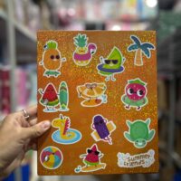 Carpeta N3 SUMMER con glitter