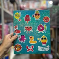 CARPETA N3 SUMMER con glitter