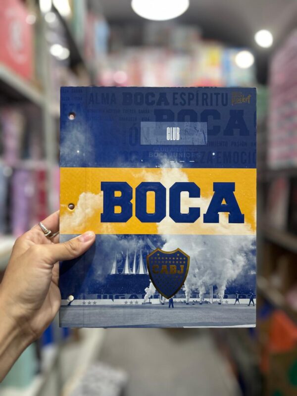 CARPETA N3 BOCA JUNIORS BIGPOCKET