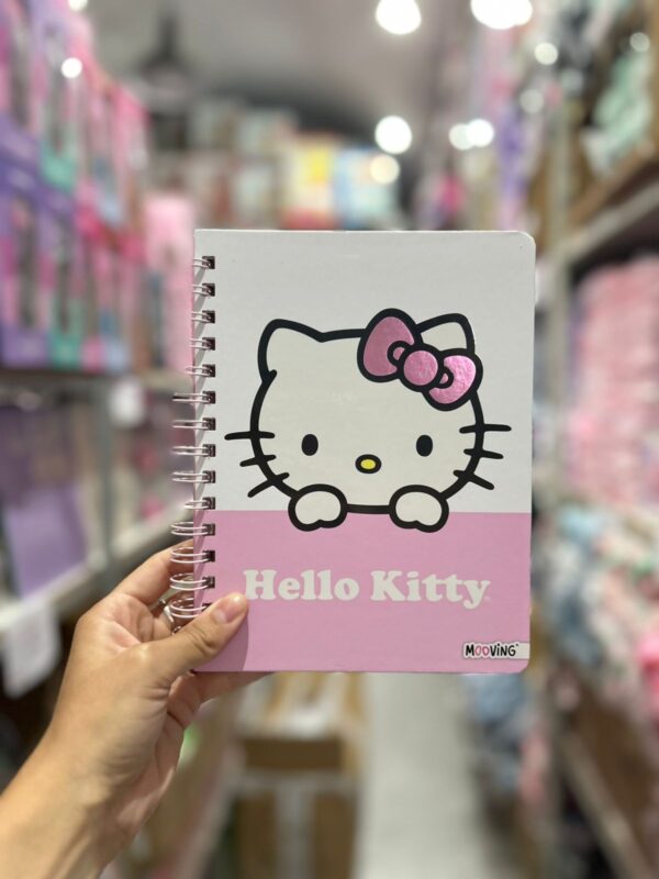 Cuaderno A5 Hello Kitty Tapa Dura 80 hjs-MOOVING