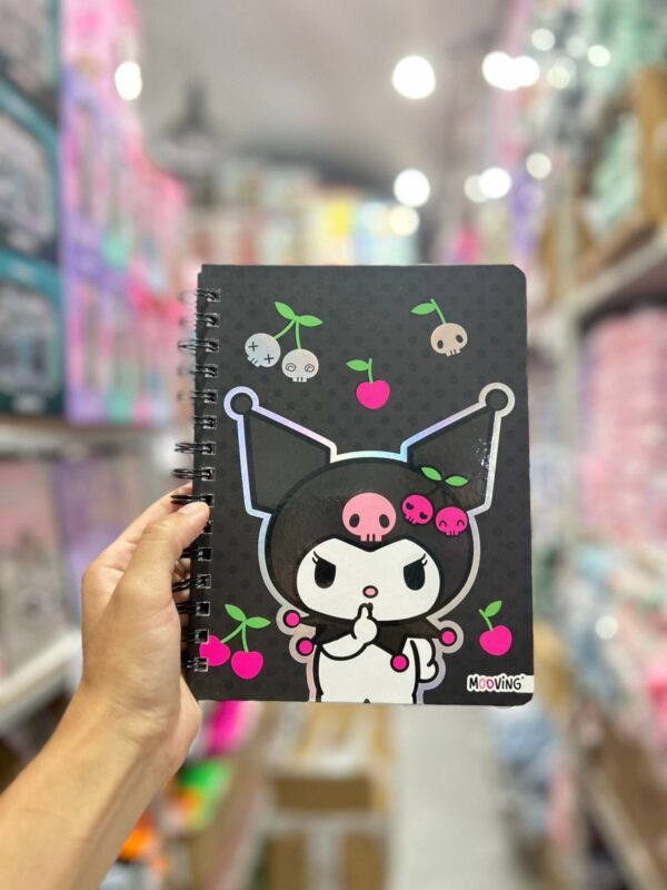 Cuaderno A5 Kuromi Tapa Dura 80 hjs-MOOVING