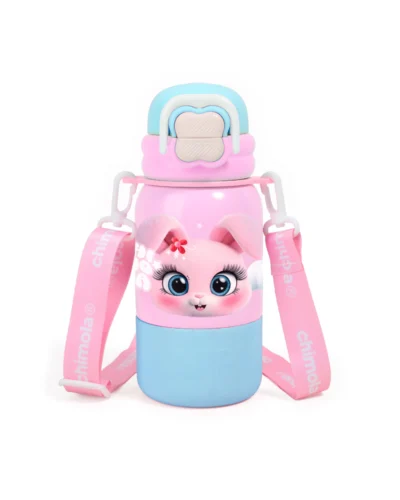 Botella Térmica con correa Bunny 500 ml-CHIMOLA
