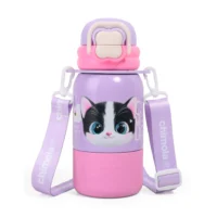 Botella Térmica con correa Cat 500 ml-CHIMOLA