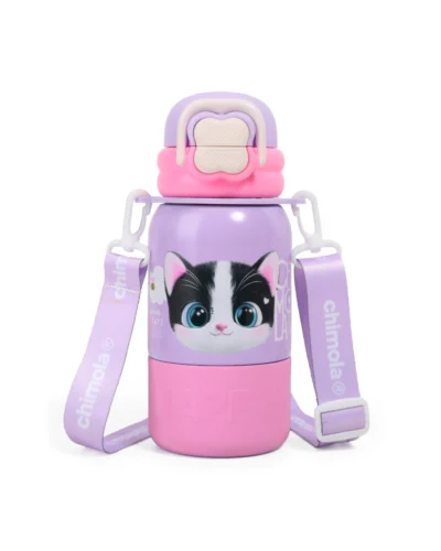 Botella Térmica con correa Cat 500 ml-CHIMOLA