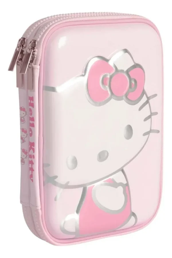 Cartuchera Doble Eva Hello Kitty Mooving