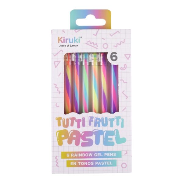 Roller gel x6 Pastel