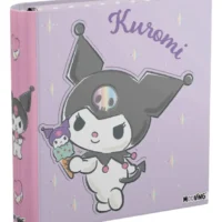 Carpeta 3x40 Kuromi Mooving