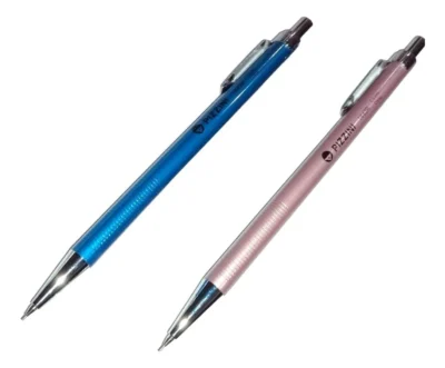 D_NQ_NP_2X_954963-MLA77570348719_072024-F Lápiz Portamina Retráctil 0.5 mm Metalico