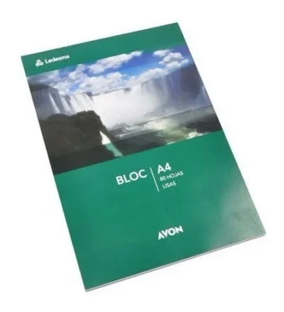 D_NQ_NP_629348-MLA31589399934_072019-O Block de hojas A4 Lisas Avon