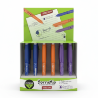 Bolígrafo Roller Borrable doble goma Pizzini