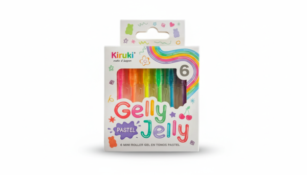Mini roller gel x6 Pastel