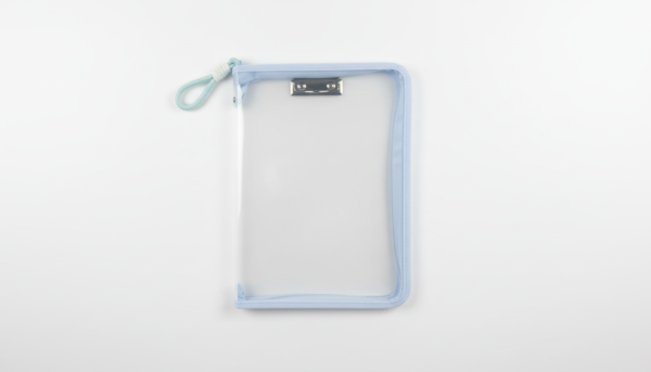 Carpeta portapapeles con cierre