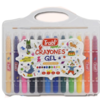 Valija de Crayones en gel x12-Trabi