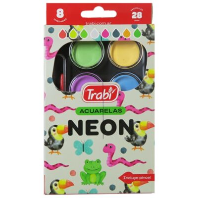 acuarela-trabi-estuche-rigido-neon-x-8 Acuarela Neón x8-Trabi